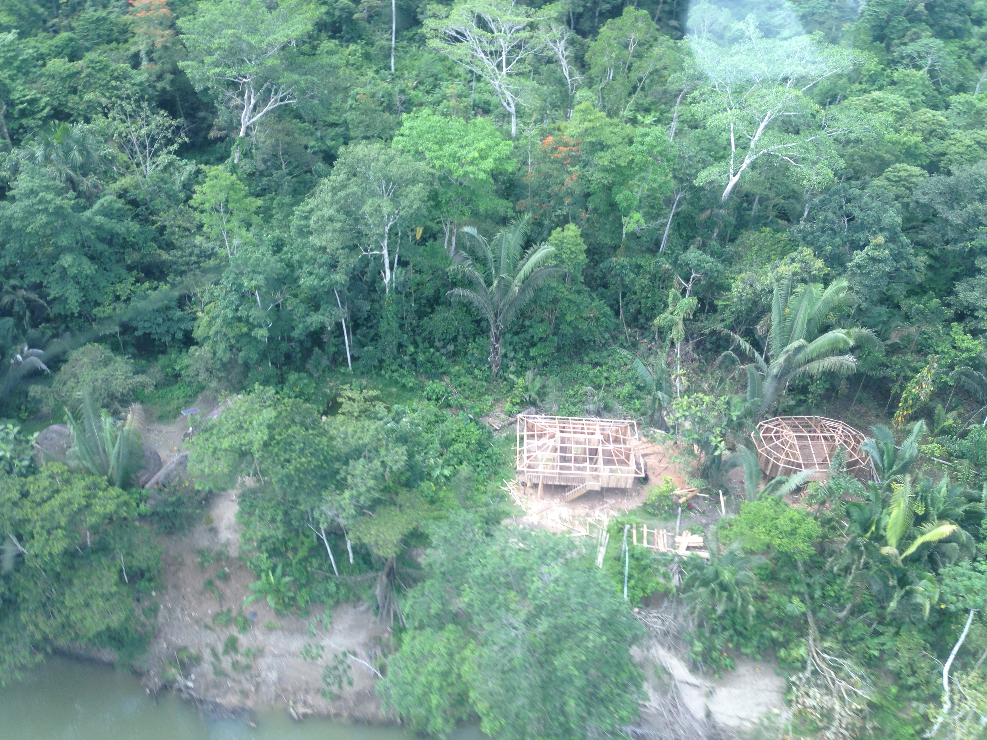 Kichwa buildings under construction